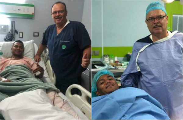 Ever Alvarado fue operado con éxito tras su lesión en el Olimpia - Motagua