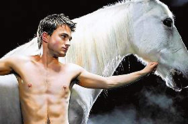 'Harry Potter' semidesnudo