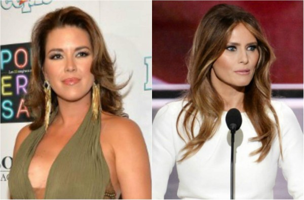 Alicia Machado le da un 'golpe bajo' a Melania Trump