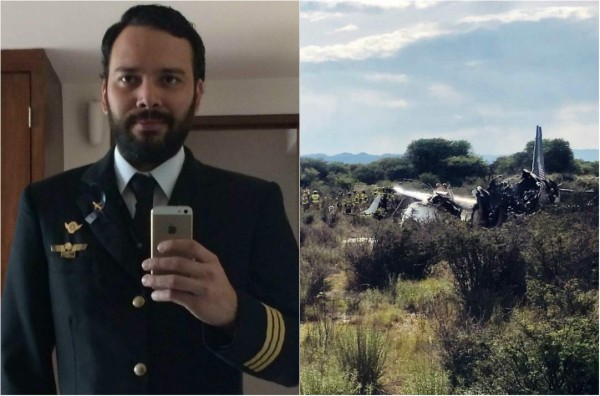 Piloto y niña están graves tras accidente aéreo en México