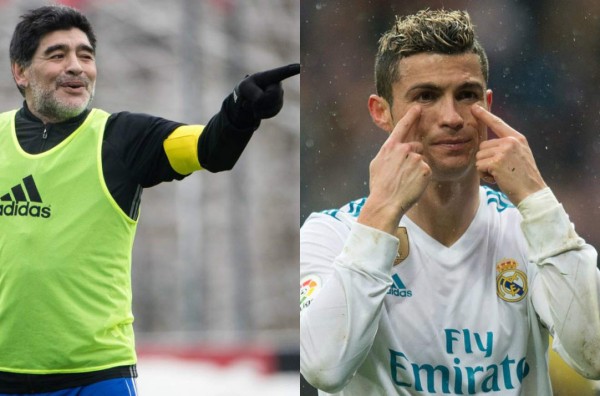 Maradona sobre Cristiano Ronaldo: 'No es el mejor de la historia, para nada'
