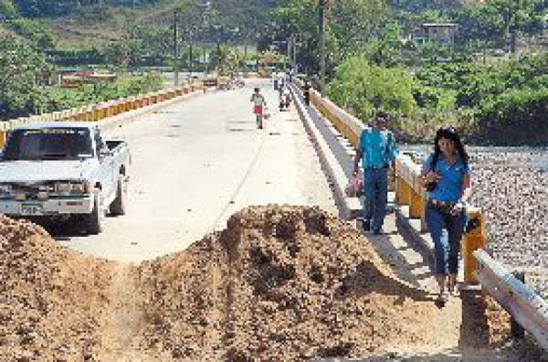 Ocho millones para reparar puente