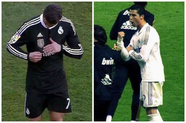 Cristiano Ronaldo, el rey de los malos gestos en el fútbol