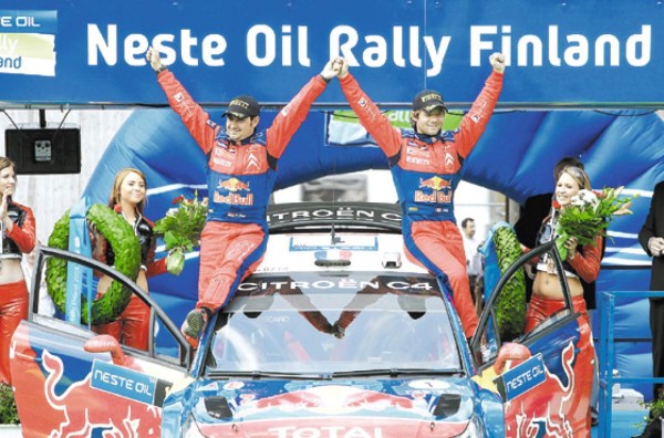 Loeb a un punto de la cima