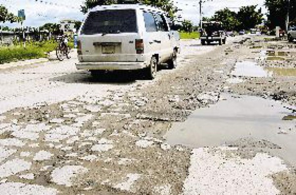 Calles, un desastre
