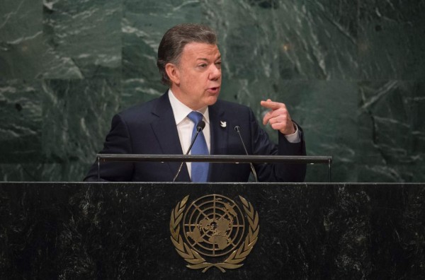 Santos anuncia en la ONU el fin de la guerra en Colombia