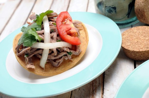 Receta para preparar tostadas de carne