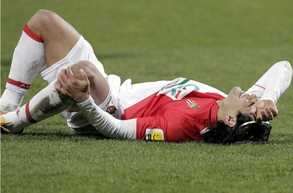 Falcao se perderá el Mundial de Brasil 2014