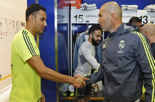 Zidane desea que Keylor Navas se vaya del Real Madrid por sorpresiva razón