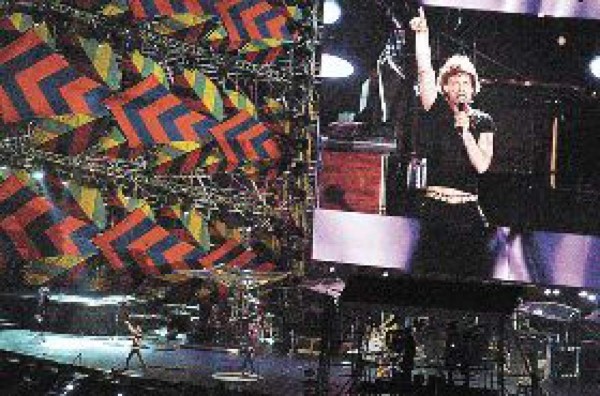 Los Rolling Stone se presentaron en Brasil