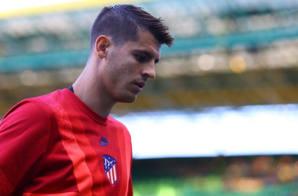 Álvaro Morata ya no entrena con el Atlético de Madrid