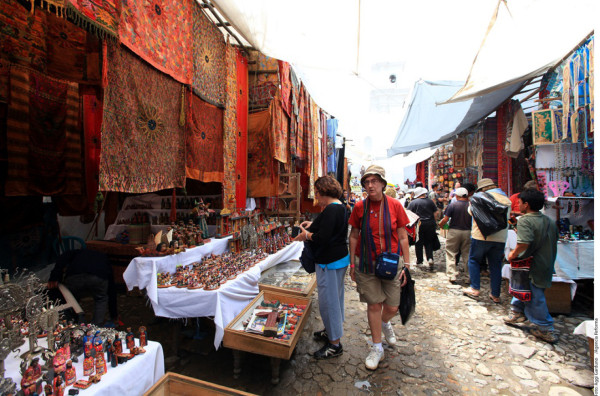De paseo por Antigua, Guatemala