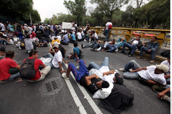 Hondureños en viacrucis de migrantes llegan a Ciudad de México