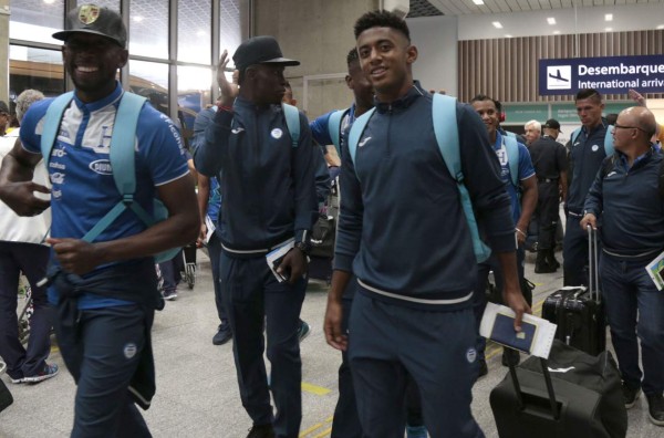 La Selección de Honduras ya está en Río de Janeiro