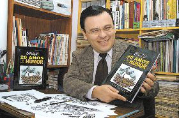 Banegas cumple 20 años de humor