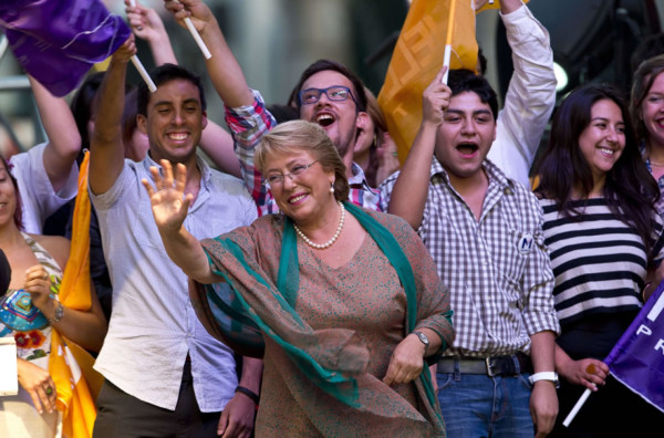 Michelle Bachelet, de nuevo presidenta de Chile