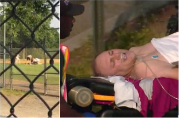 Impactante video del tiroteo en campo de béisbol en Virginia