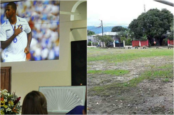 Restos de Juan Carlos García serán sepultados frente a cancha donde se formó