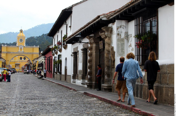 De paseo por Antigua, Guatemala