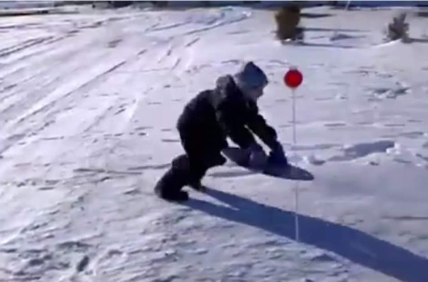 Jugar en la nieve, no es para todos