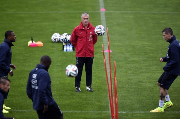 Francia inició los entrenamientos para el Mundial