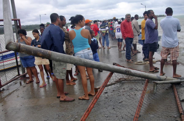 Tormenta Ida toca tierra firme en Nicaragua