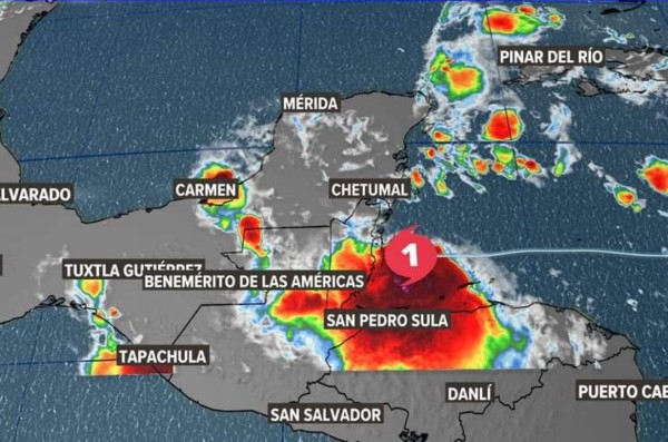 Nana toca tierra en Belice dejando fuertes lluvias e inundaciones