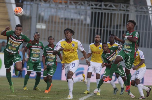 Marathón no se intimidó y le sacó un empate al Olimpia