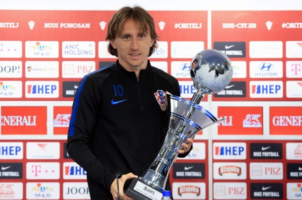 Modric premiado como mejor deportista de 2018 por la prensa deportiva