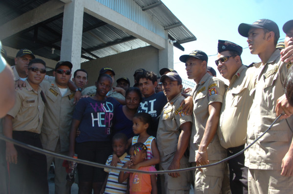 Luis se reencuentra con sus ángeles guardianes
