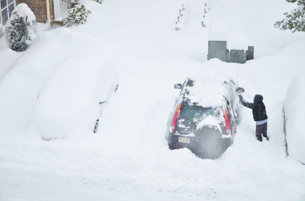 Tormenta Pax cubre de nieve el este de EUA
