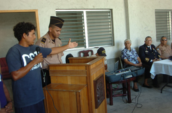 Luis se reencuentra con sus ángeles guardianes