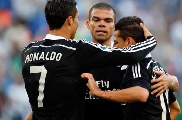 Pepe le recriminó a Cristiano su celebración del triplete