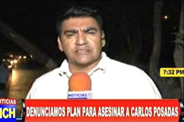 Carlos Posadas dijo no entender del porqué el supuesto plan para asesinarlo.