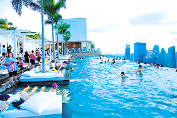 La piscina más elevada del mundo