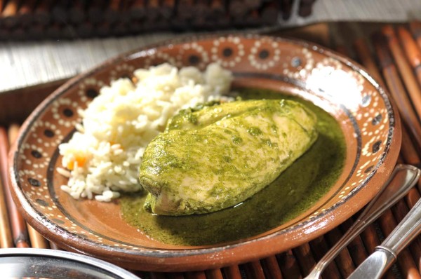 Receta de pollo en salsa de culantro