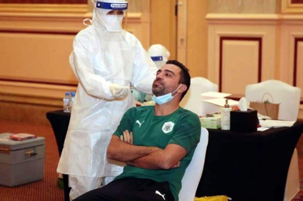 Xavi Hernández da positivo al coronavirus en Qatar
