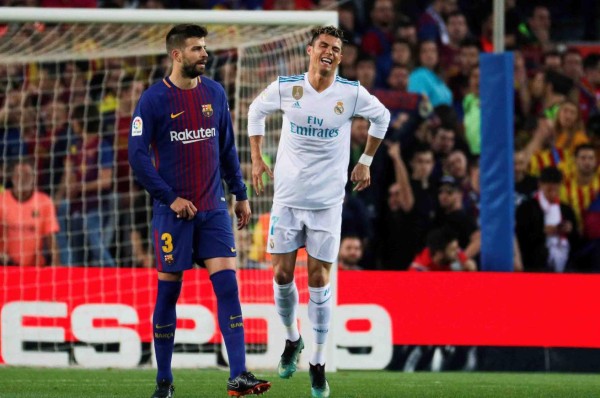 Revelan lo que le dijo Cristiano Ronaldo a Piqué tras lesionarlo