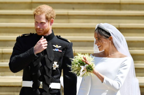 Los secretos del vestido de novia de Meghan Markle