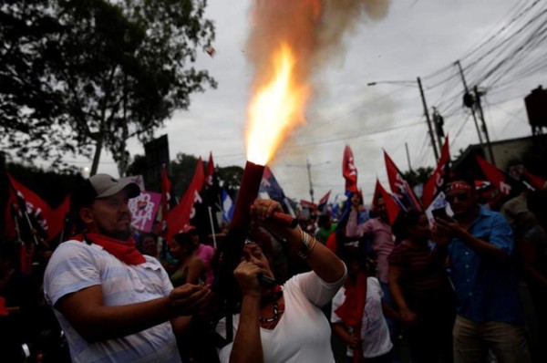 Denuncian uso de lanzacohetes ruso contra manifestantes en Nicaragua