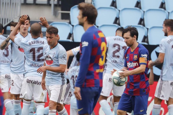 Barcelona sufre amargo empate ante Celta y deja servido el liderato para Real Madrid