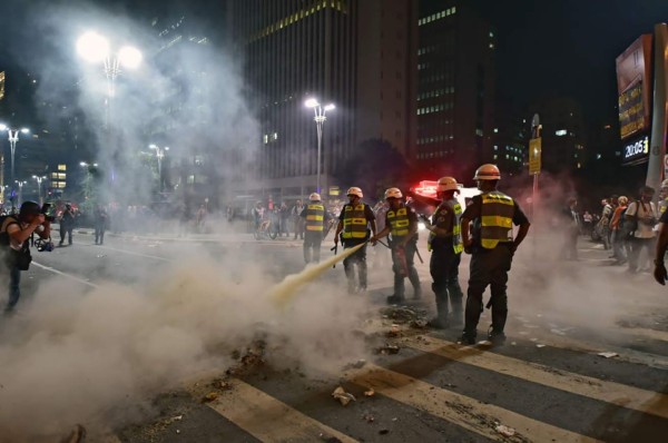 Brasil vive una jornada de protestas masivas contra el Mundial