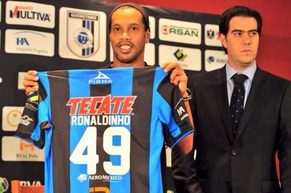 Ronaldinho: 'Me falta ganar un título en México, por eso vine'