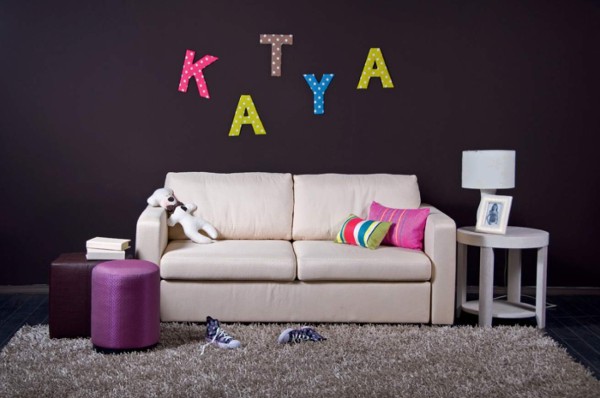 Decoración con letras para su hogar u oficina