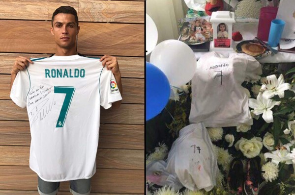 Padre de niño que murió tras el sismo le responde a Cristiano tras su gran gesto