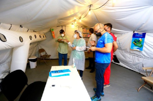 Investigan más anomalías en hospital móvil de Villanueva