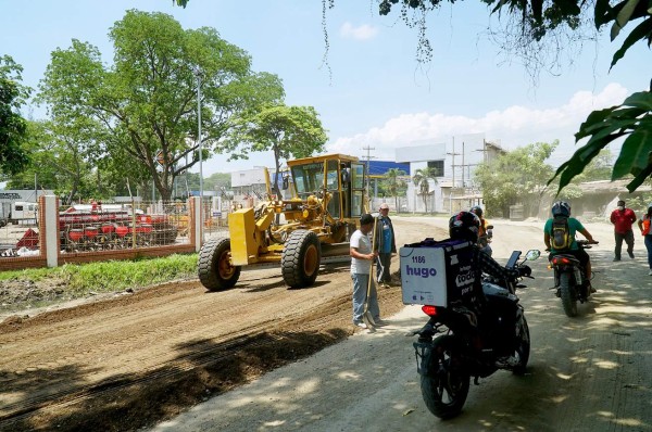 Comienzan reparación de la carretera hacia Ticamaya y Jucutuma