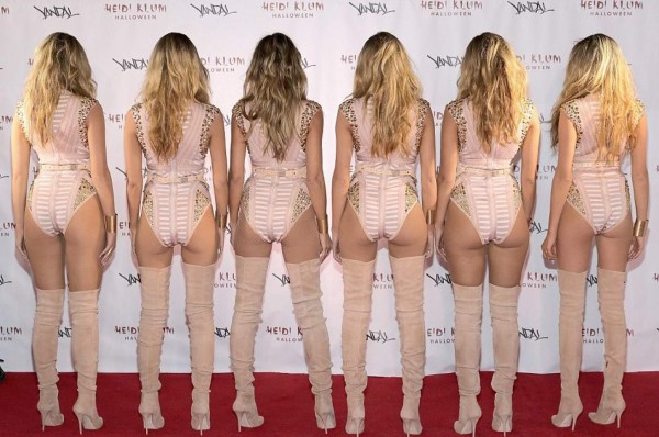 Heidi Klum decepciona con su disfraz de Halloween