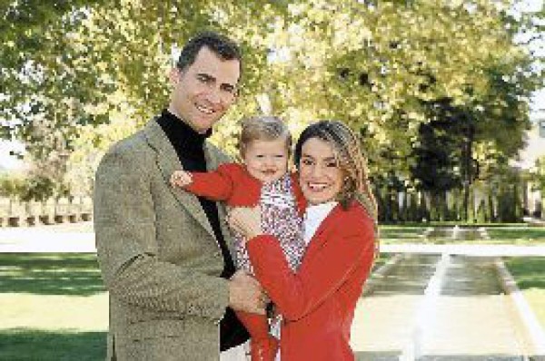 Los príncipes de Asturias esperan a su segunda hija