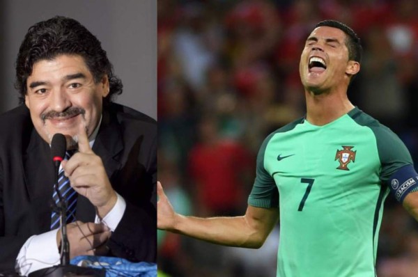 Maradona calienta las redes al hablar sobre Cristiano Ronaldo